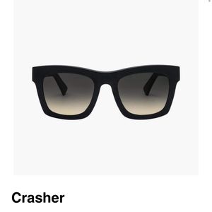 Electric Matte Black Crasher Sunglasses